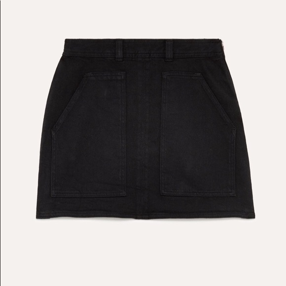 Aritzia Wilfred Free Penske Mini Denim Skirt - Picture 3 of 8
